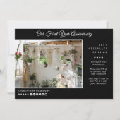 Invitation Événement professionnel | Photo minimaliste modern (Devant)