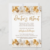 Invitation Événement Retraite de l'écrivain (Devant)