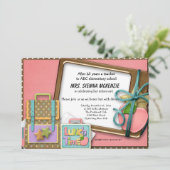 Invitation Événement scolaire (Debout devant)