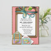 Invitation Événement scolaire (Debout devant)