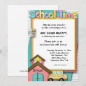 Invitation Événement scolaire (Devant / Derrière)