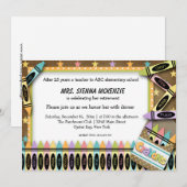 Invitation Événement scolaire (Devant / Derrière)