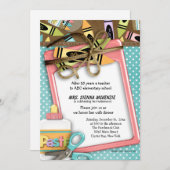 Invitation Événement scolaire (Devant / Derrière)