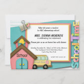 Invitation Événement scolaire (Devant)