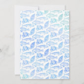 Invitation Événement spécial dans une élégante station balnéa (Dos)