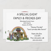 Invitation Événement spécial de collecte d'invitations de l'É (Devant / Derrière)