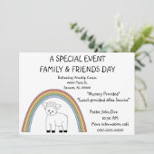 Invitation Événement spécial de collecte d'invitations de l'É (Debout devant)