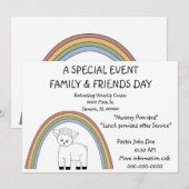 Invitation Événement spécial de collecte d'invitations de l'É (Devant / Derrière)