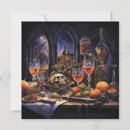 Invitation 👻 🍷 "Événement Terrors & Tastings" ! 🍷 👻 Hallo (Devant)