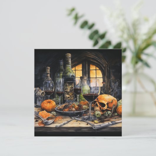 Invitation 👻 🍷 "Événement Terrors & Tastings" ! 🍷 👻 Hallo (Debout devant)