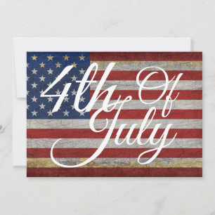 Invitation Événements du 4 juillet Célébration de la fête de