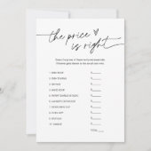 Invitation EVERLEIGH devine le bon jeu de Fête des mariées de (Devant)