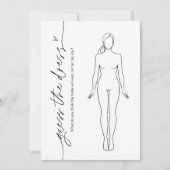 Invitation EVERLEIGH Devine Le Jeu De Fête des mariées Robe.  (Devant)