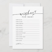 Invitation EVERLEIGH Souhaite Pour Baby Baby shower Conseils  (Devant)