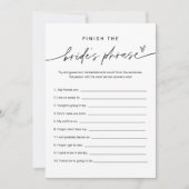 Invitation EVERLEIGH termine le jeu de bachelorette de la mar (Devant)