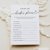 Invitation EVERLEIGH termine le jeu de bachelorette de la mar