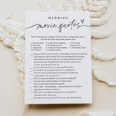 Invitation EVERLEIGIGH Mariage Citations Fête des mariées jeu