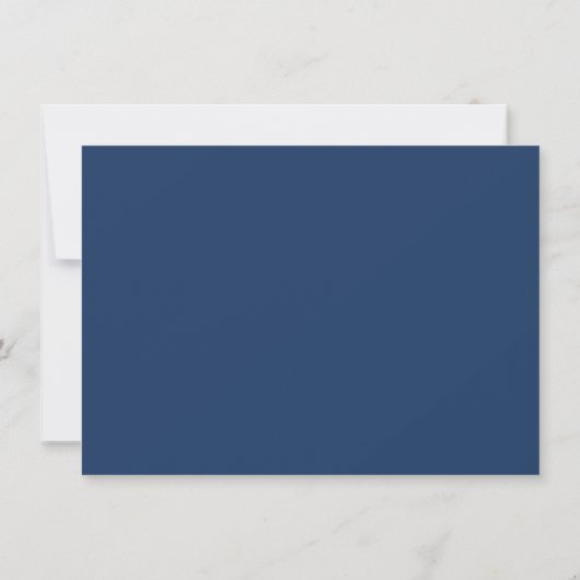 Invitation Evermore | Forêt de fée enchantée | Mariage bleu (Dos)