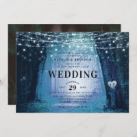 Evermore | Forêt de fée enchantée | Mariage bleu