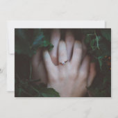 Invitation Evermore | Forêt de fée enchantée | Mariage violet (Dos)