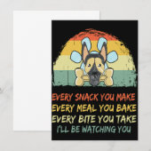 Invitation Every Snack You Make... I 'll Be Watching You (Devant / Derrière)