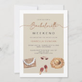 Invitation EVJF bohémien dans le pays du vin de Napa (Devant)