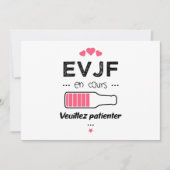 Invitation EVJF en cours veuillez patienter (Devant)