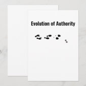 Invitation Évolution de l'autorité avec les chiens chats (Devant / Derrière)