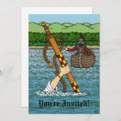 Invitation Excalibur et Arthur (Devant / Derrière)