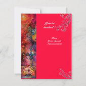 Invitation EXCALIBUR, rouge vif (Dos)