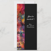 Invitation EXCALIBUR, rouge vif, noir (Dos)