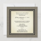Invitation Exécutif, Retrait de sevrage élégant (Dos)