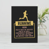 Invitation Exécution de la définition (Debout devant)