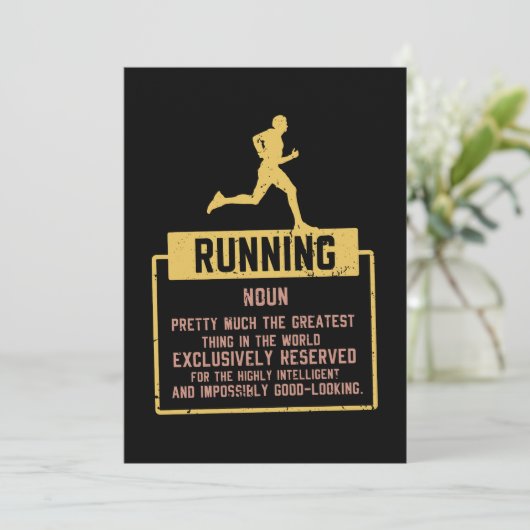 Invitation Exécution de la définition (Debout devant)