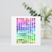 Invitation Exemple de couleur Invitation8 (Debout devant)