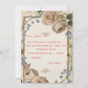 Invitation exemple de message de gratitude