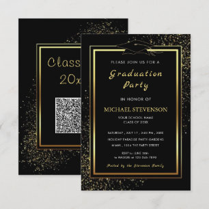 Invitation Exemple d'invitation de remise de diplômes avec co