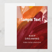 Invitation Exemple d'invitation test 1 (Devant / Derrière)