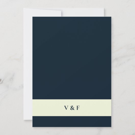 Invitation Exemple Photo Marine Enregistrer La Date (Dos)