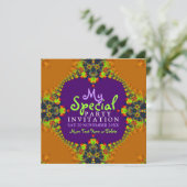 Invitation Exotic Fun Goddess Girls Party (Debout devant)