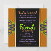 Invitation Exotic Fun Goddess Girls Party (Dos)