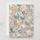 Invitation Exotic Posh Wedding Pre-Filled Thank You Cards (Dos)