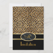 Invitation Exotic Prints Leopard (Devant)