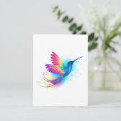 Invitation Exotic Rainbow Hummingbird (Debout devant)