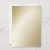 Invitation Exotic Tropical Foliage Paix Salutation de vacance (Dos)