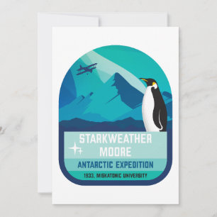 Invitation Expédition Antarctique Starkweather-Moore