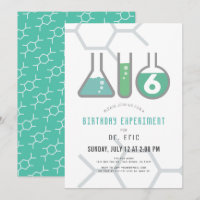 Expérience scientifique White & Green Boy Annivers