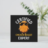 Invitation Expert certifié en nugget de poulet (Debout devant)