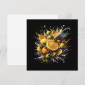 Invitation Explosion de Citrus (Devant / Derrière)