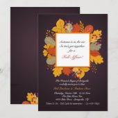 Invitation Explosion de Couleurs (Devant / Derrière)